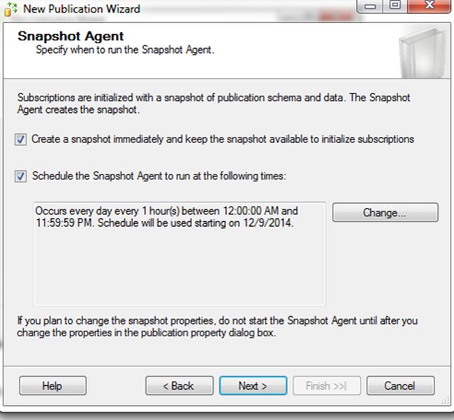 snapshot agent